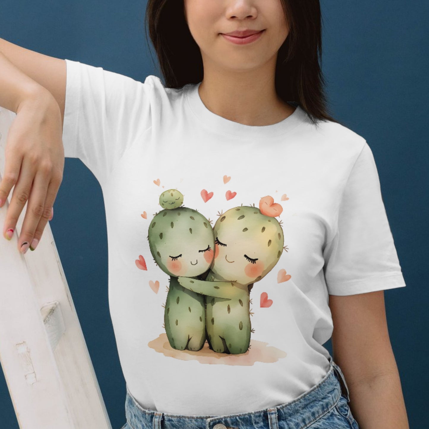 So In Love – Cute Cactus Valentine T-Shirt