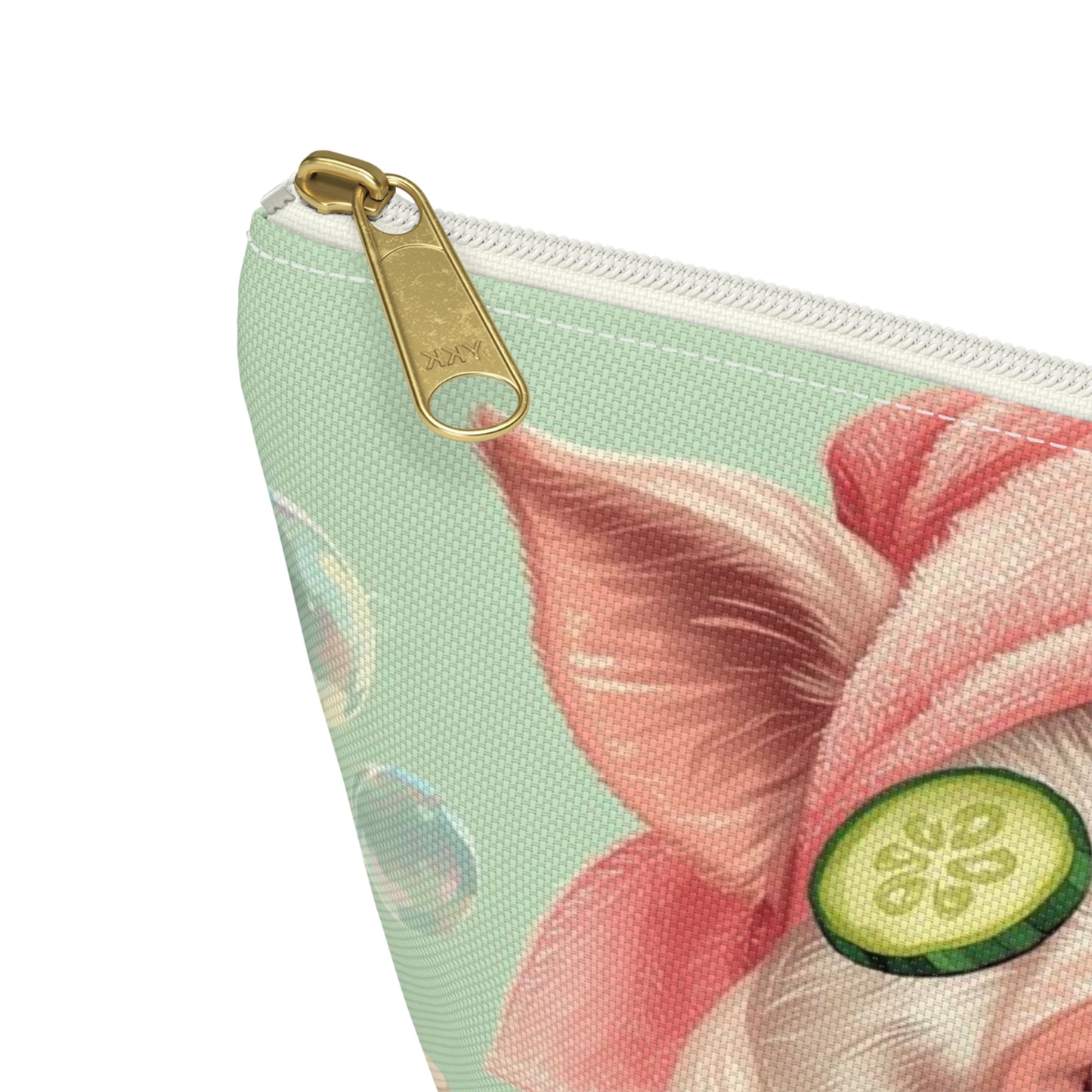 Pig Spa Day Cosmetic Pouch | Cute Makeup Bag