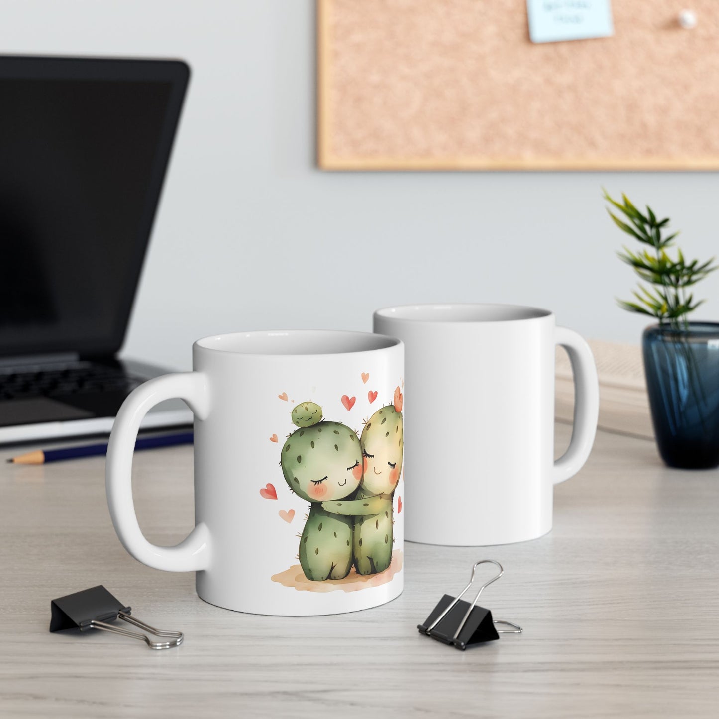 So In Love - Cactus Couple Coffee Mug (11oz & 15oz)