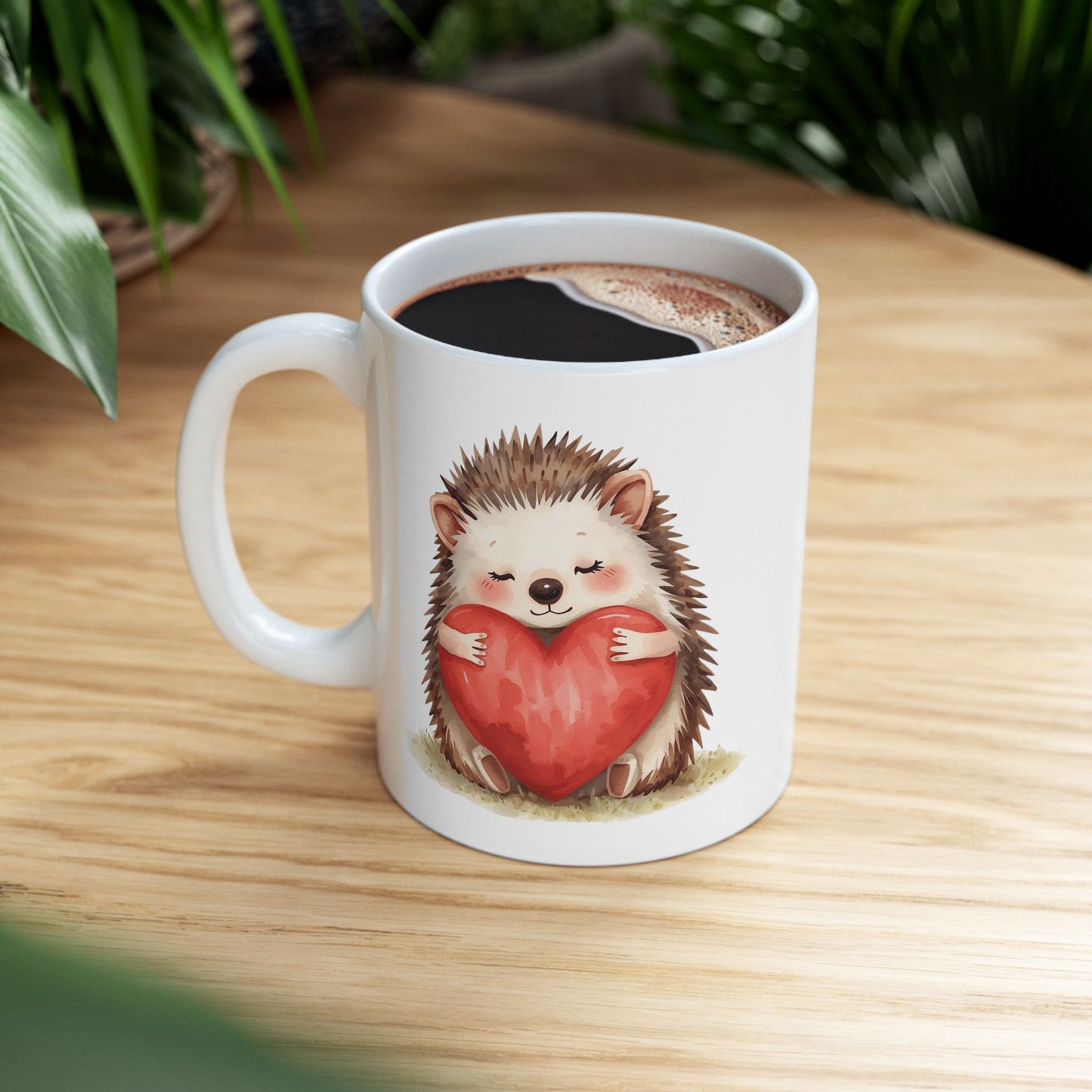Love You This Much - Hedgehog Coffee Cup (11oz & 15oz)