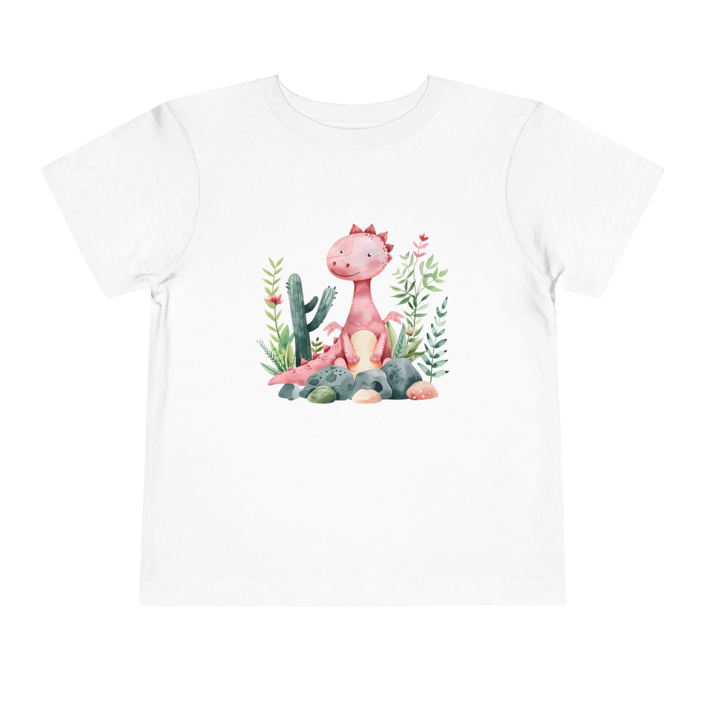 Sweet Dino Dreams – Girls Toddler T-Shirt (2–5 Years)