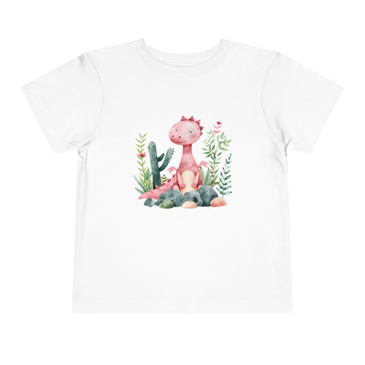 Sweet Dino Dreams – Girls Toddler T-Shirt (2–5 Years)