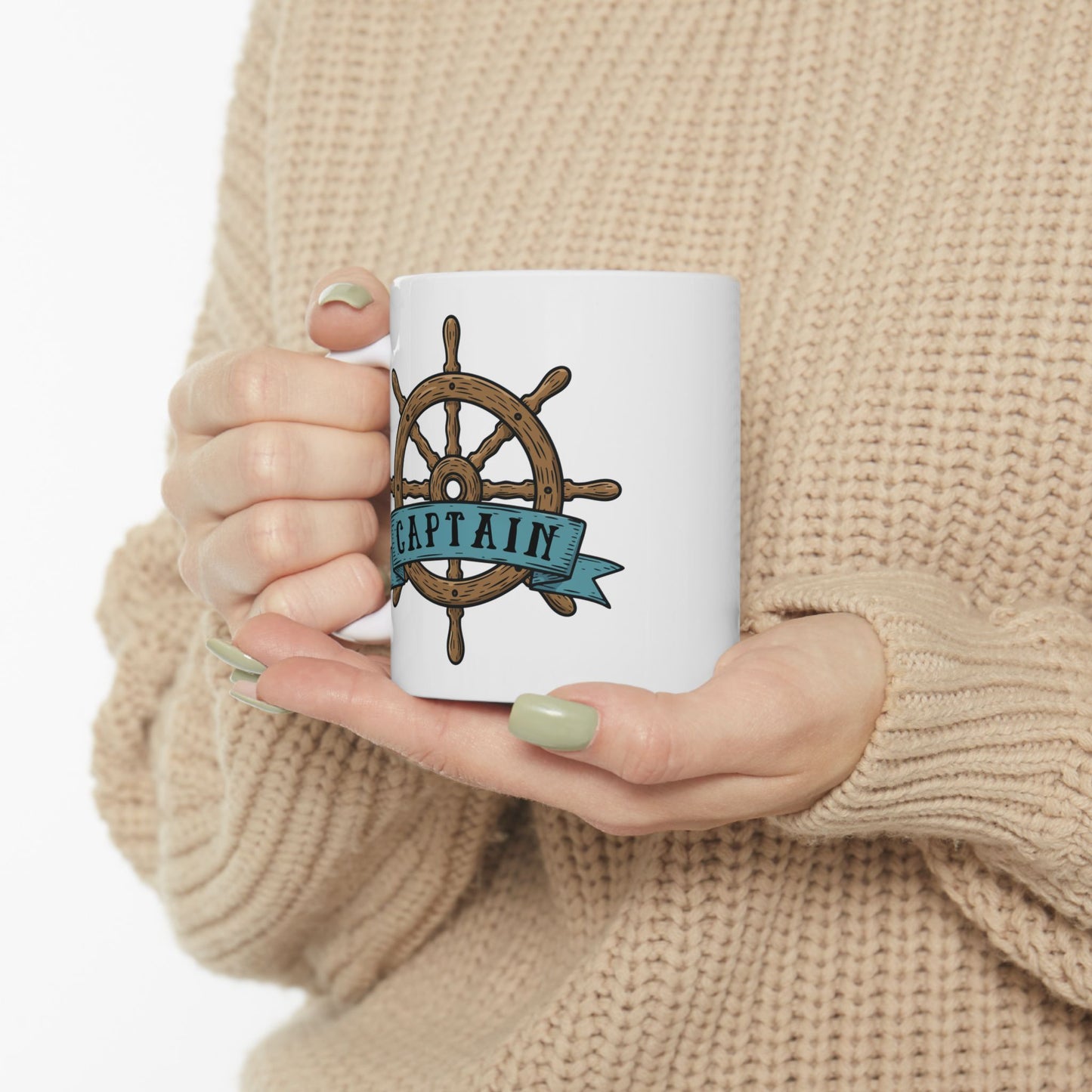 Captain Nautical Mug – Boating & Sailing Coffee Cup (11oz & 15oz)