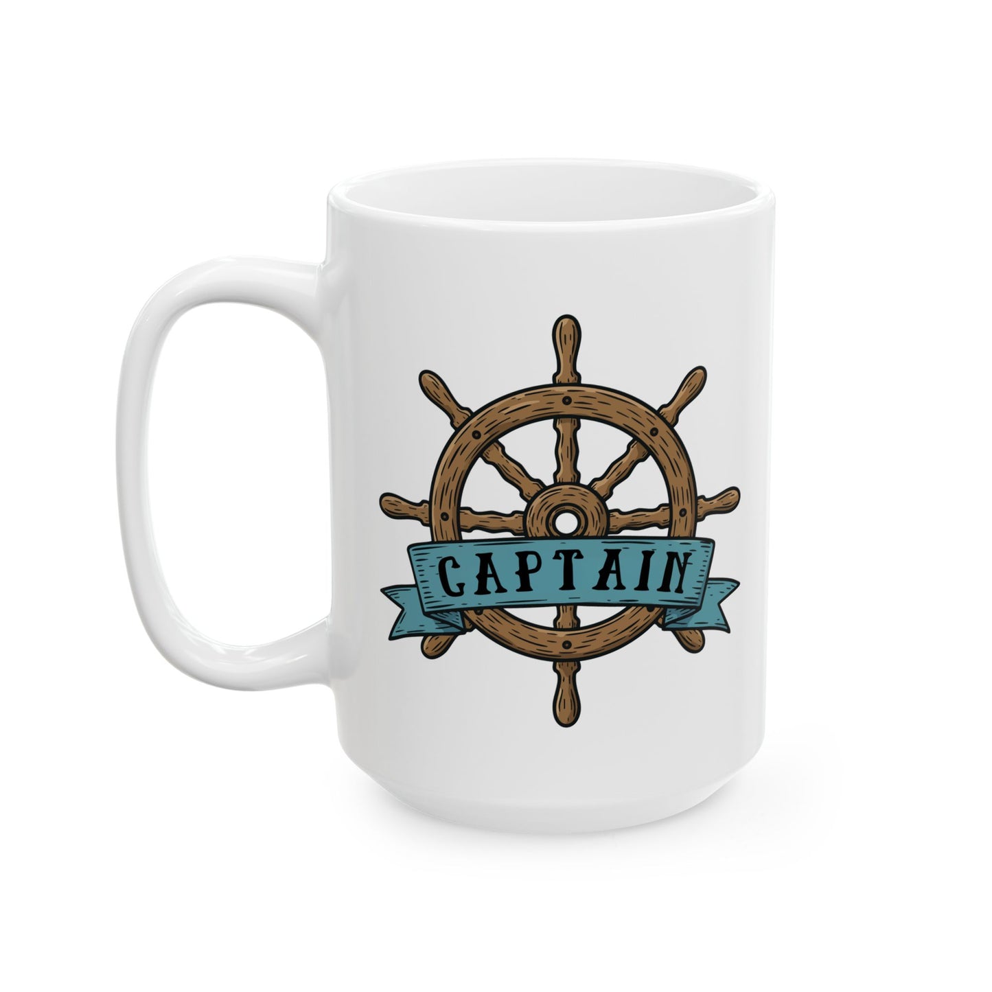 Captain Nautical Mug – Boating & Sailing Coffee Cup (11oz & 15oz)