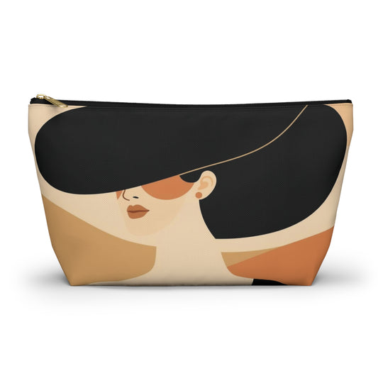 Soft Focus Modern Minimal Makeup Bag | Cosmetic Pouch