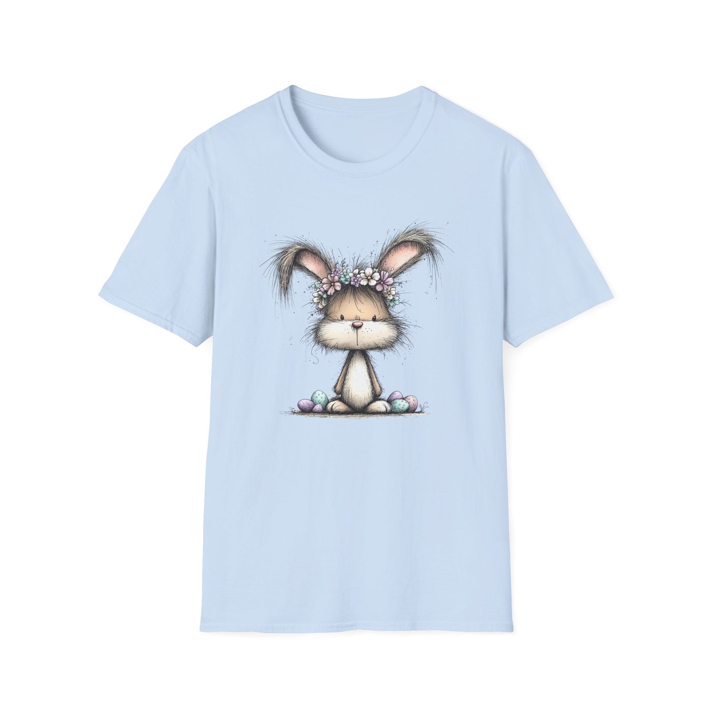 Easter Bunny T-Shirt – Cute Spring Bunny Illustration