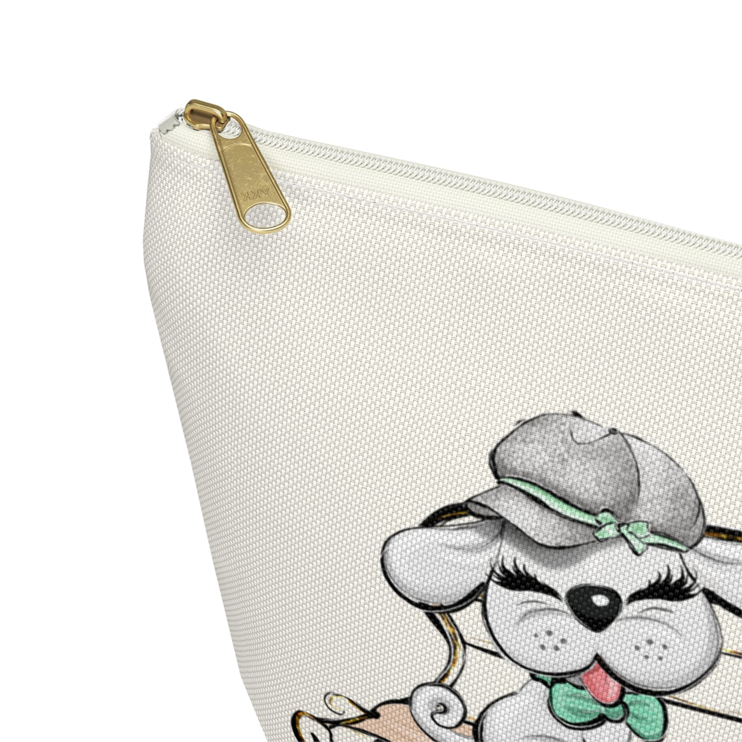 Sweet Serenade Puppy Love Valentine Makeup Bag Cosmetic Pouch