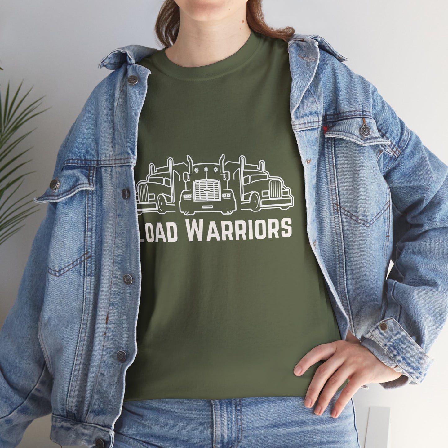Load Warriors Trucker T-Shirt Graphic Tee for Truckers & Road Lovers