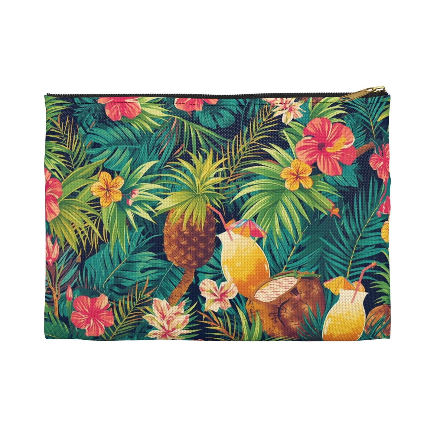 Tropical Paradise Escape Travel & Passport Pouch
