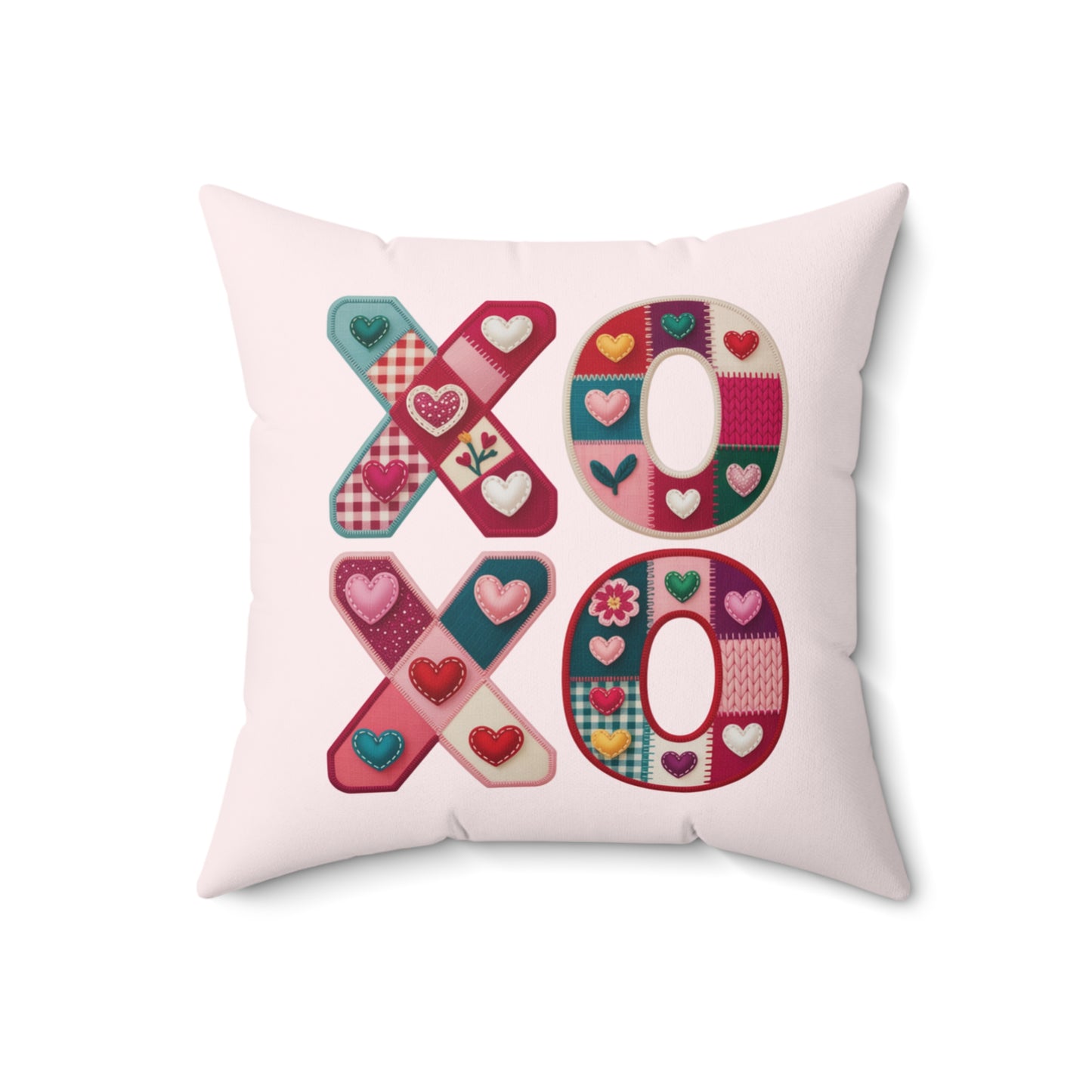 XOXO Love Valentine Decorative Throw Pillow