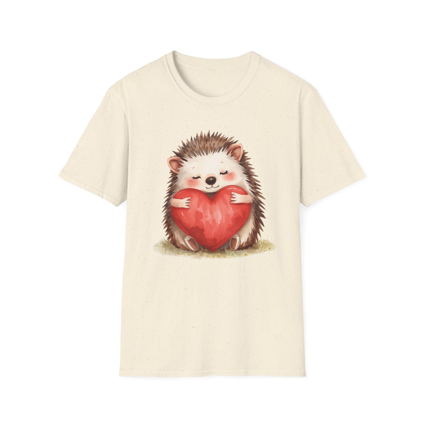 Love You This Much – Cute Hedgehog Valentine T-Shirt