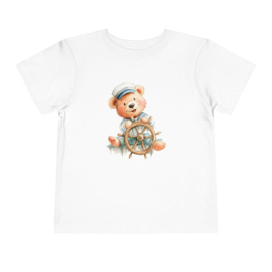 Captain Bear at the Helm Toddler T-Shirt