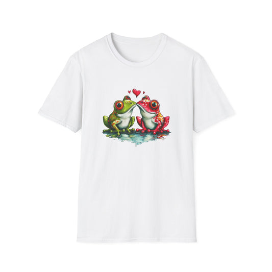Toadally in Love Frog Romance Graphic Valentine Love T-Shirt