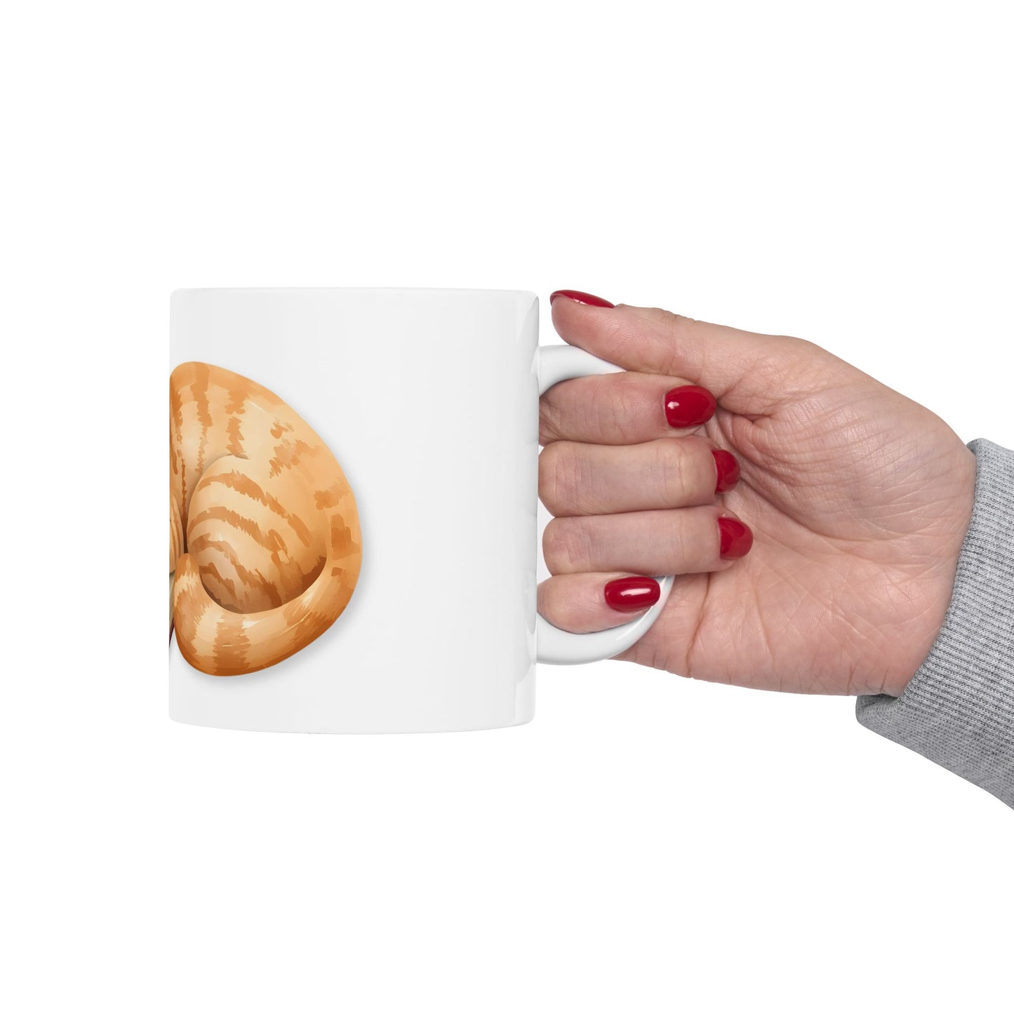 Once Upon a Nap Cozy Storybook Ginger Cat Mug Cat Lover Gift - Cute Cozy Pet Lover Coffee Cup (11oz/15oz)