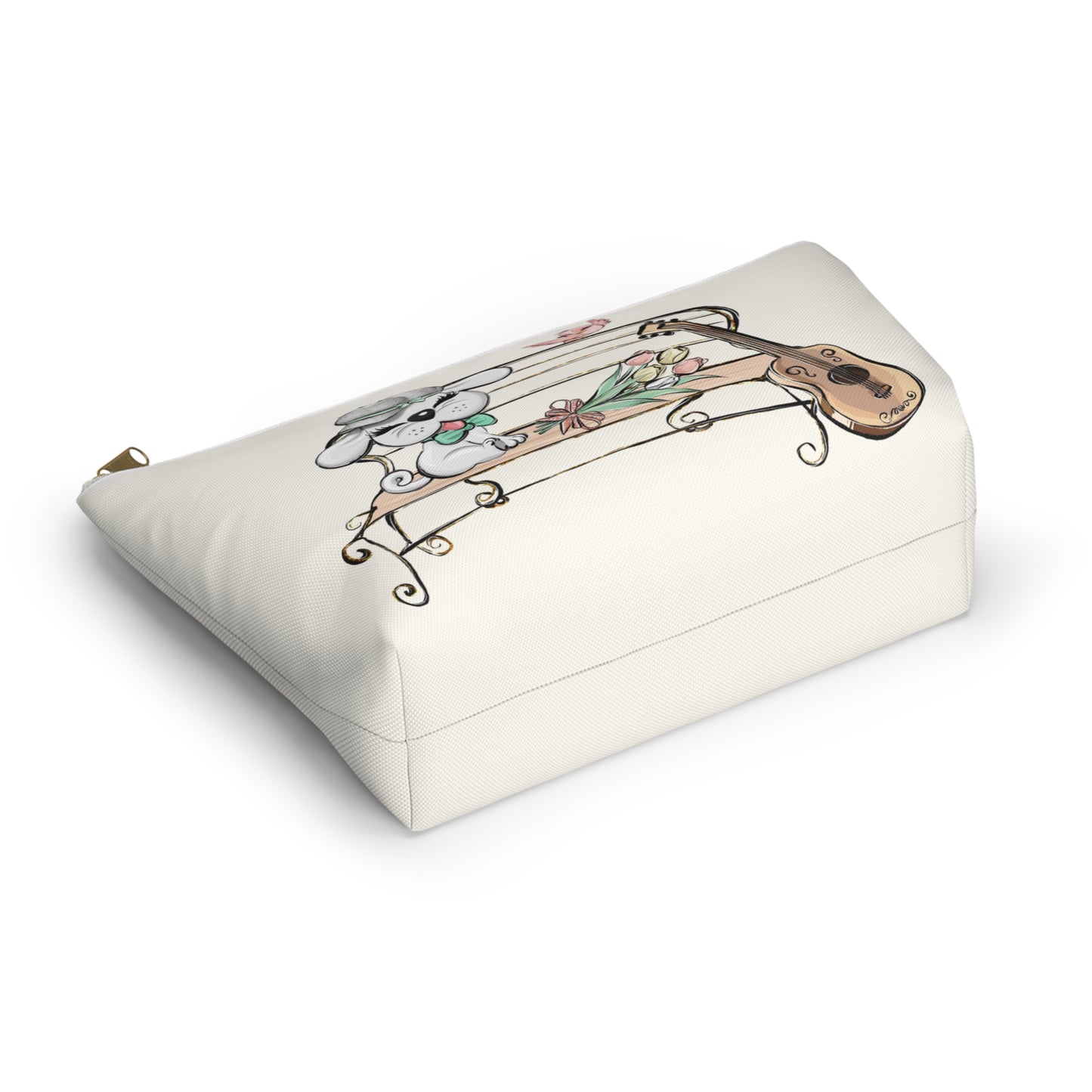 Sweet Serenade Puppy Love Valentine Makeup Bag Cosmetic Pouch