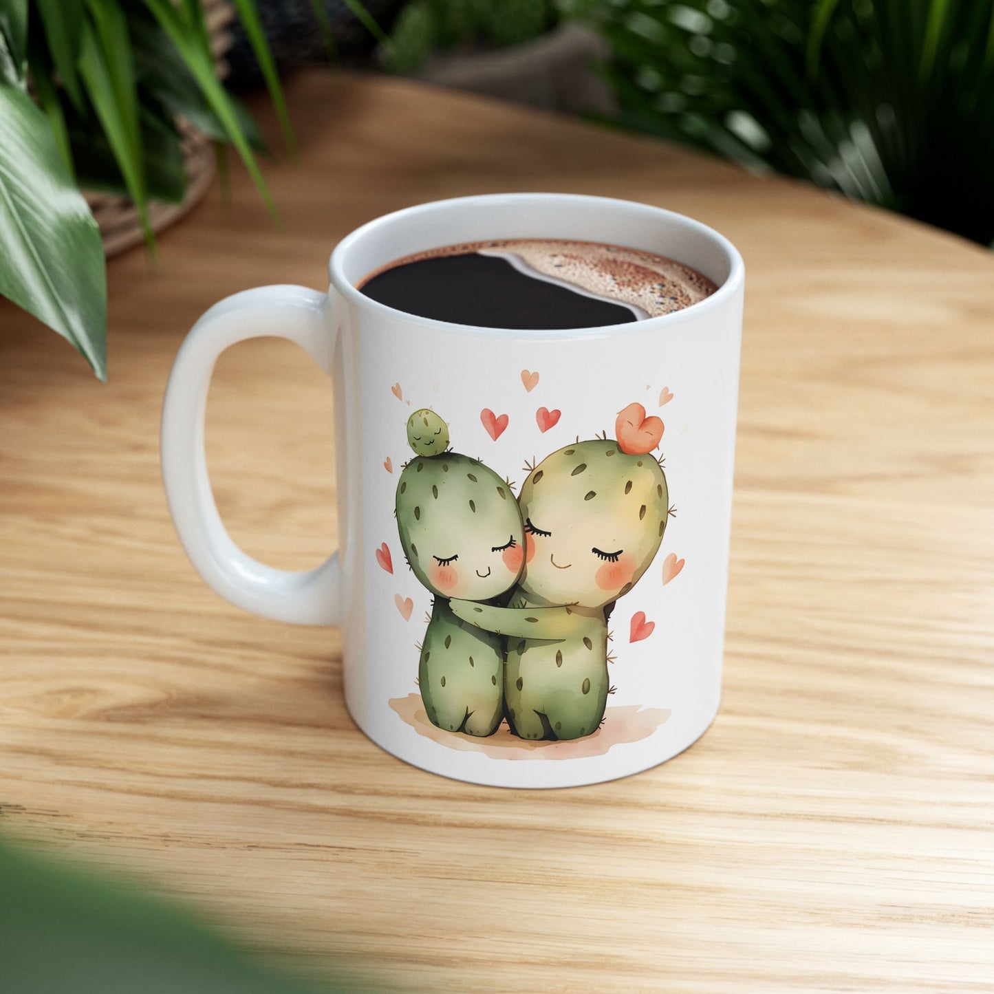 So In Love - Cactus Couple Coffee Mug (11oz & 15oz)