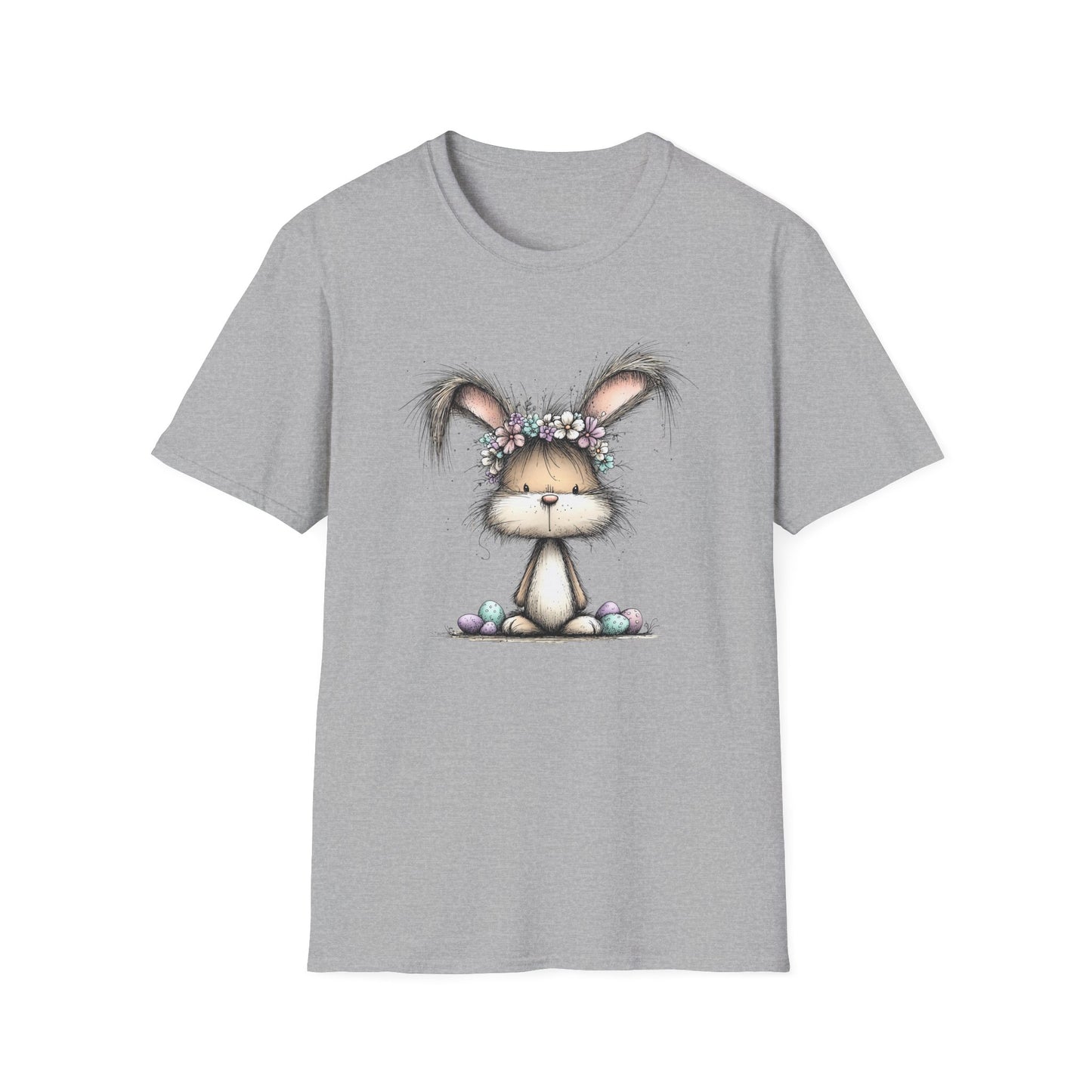 Easter Bunny T-Shirt – Cute Spring Bunny Illustration