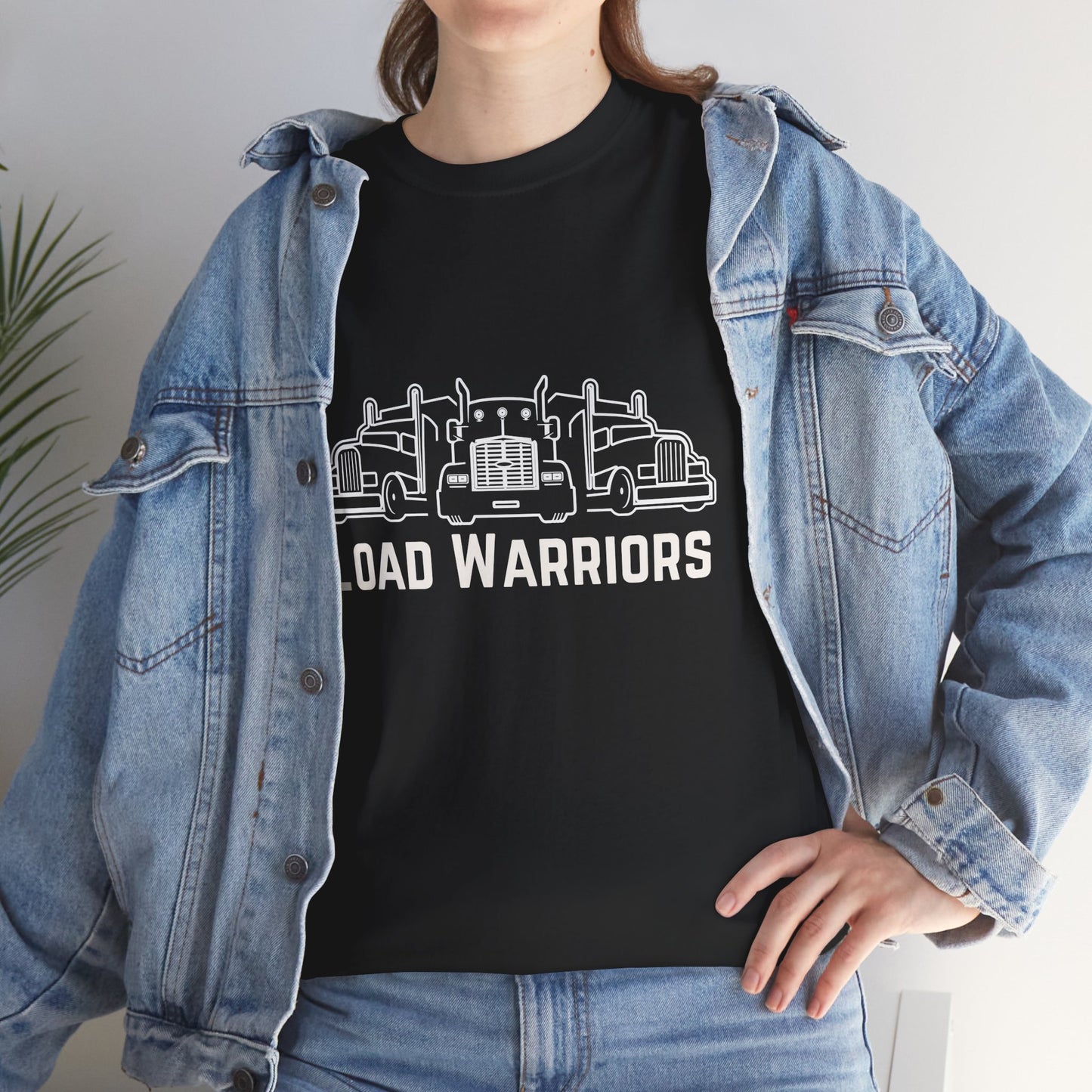 Load Warriors Trucker T-Shirt Graphic Tee for Truckers & Road Lovers