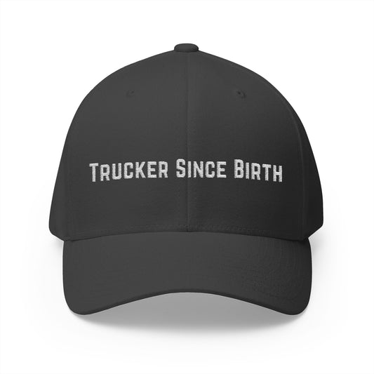 Trucker Since Birth Embroidered Classic Trucker Cap for Men