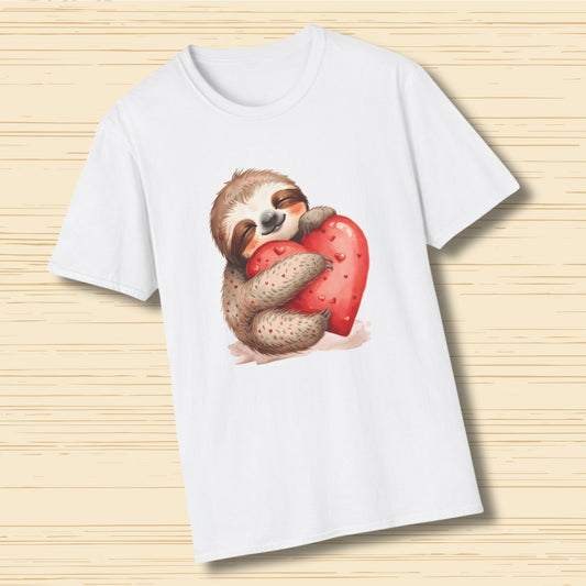 You're My Favorite Thing Cute Sloth Valentine Tee