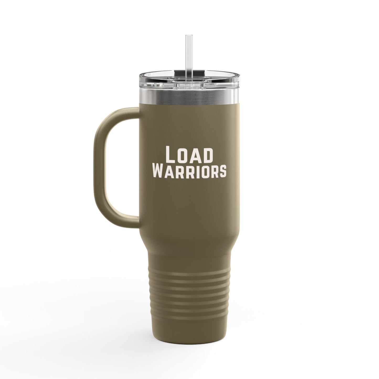 Load Warriors Trucker Tumbler with Handle – Large Insulated Travel Mug