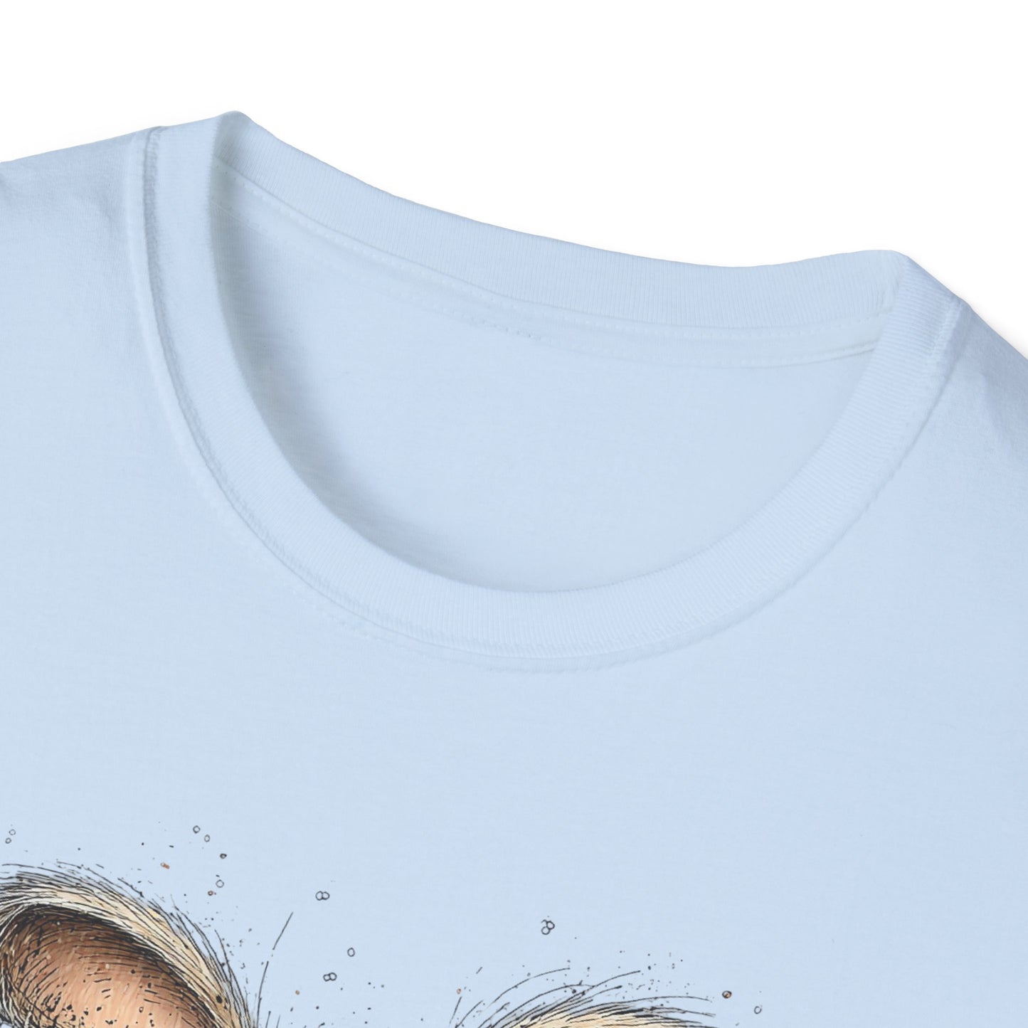 Cute Spring Easter Bunny T-Shirt – Soft Playful Illustration