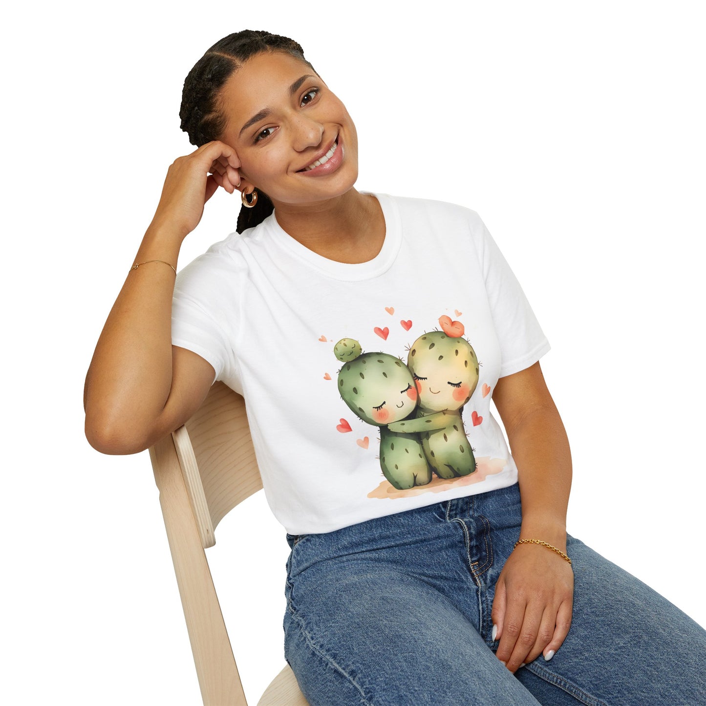 So In Love – Cute Cactus Valentine T-Shirt