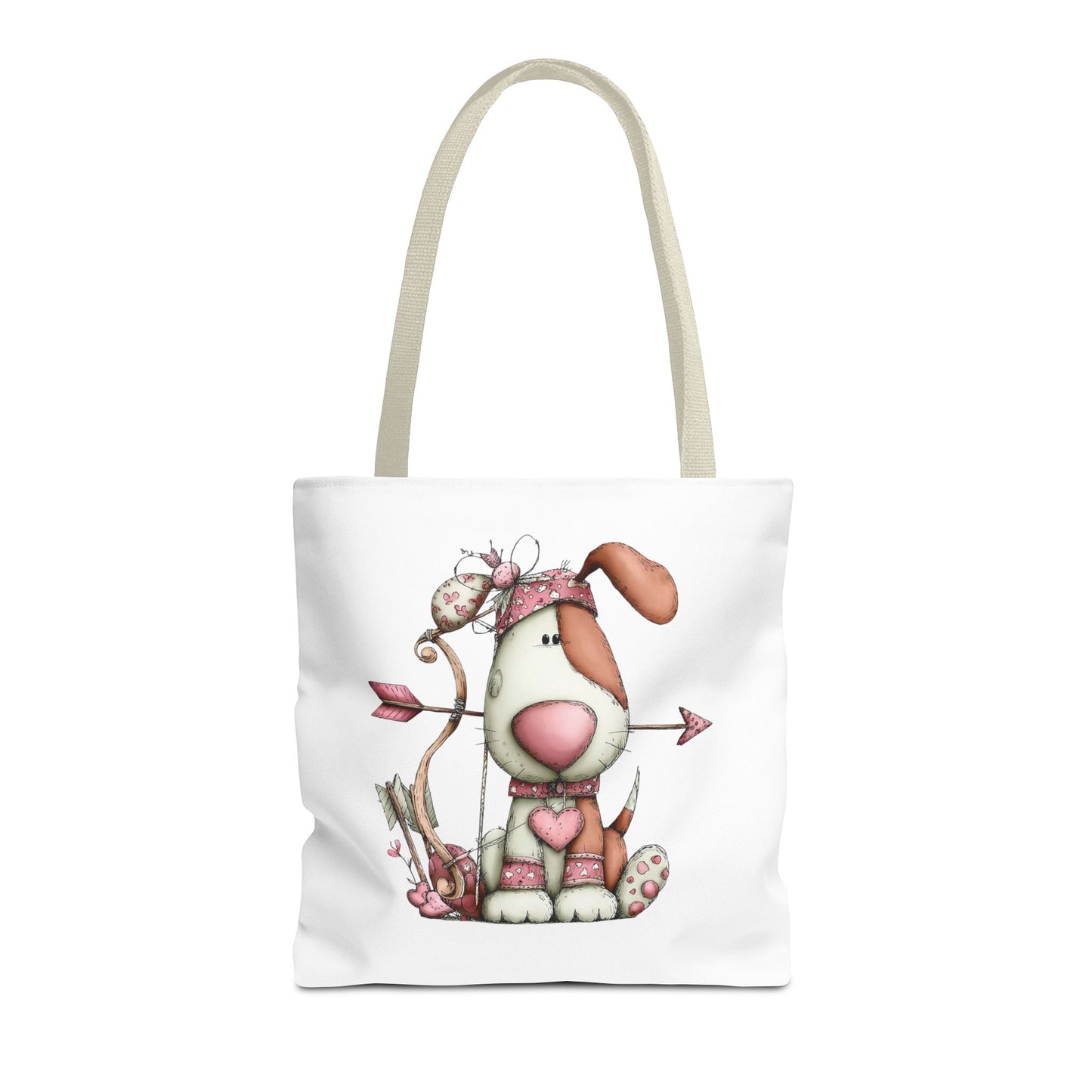 Puppy Love Tote Bag – Cute Valentine’s Gift for Dog Lovers