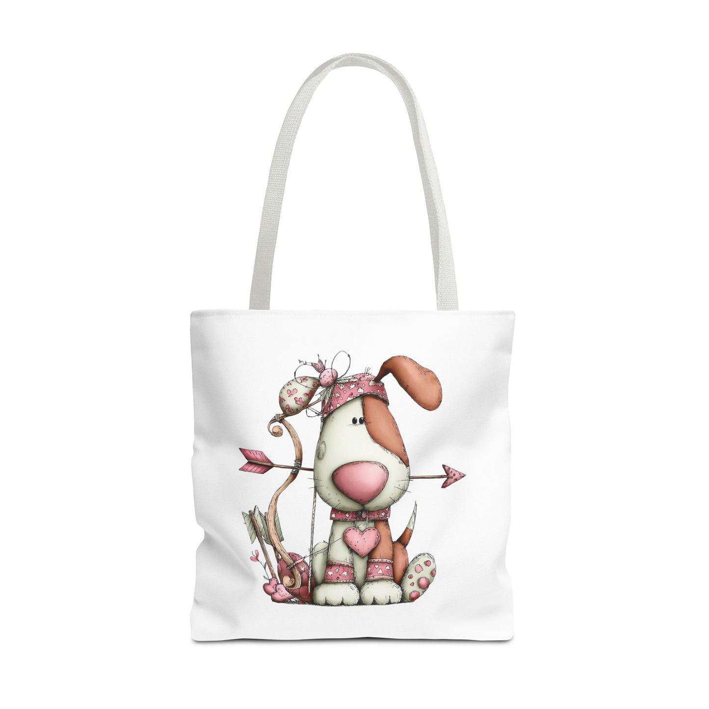 Puppy Love Tote Bag – Cute Valentine’s Gift for Dog Lovers