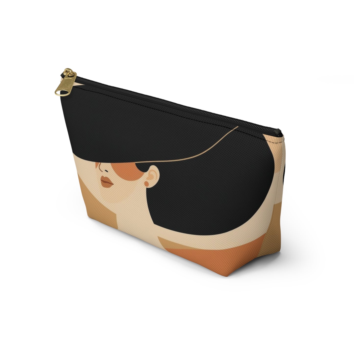 Soft Focus Modern Minimal Makeup Bag | Cosmetic Pouch