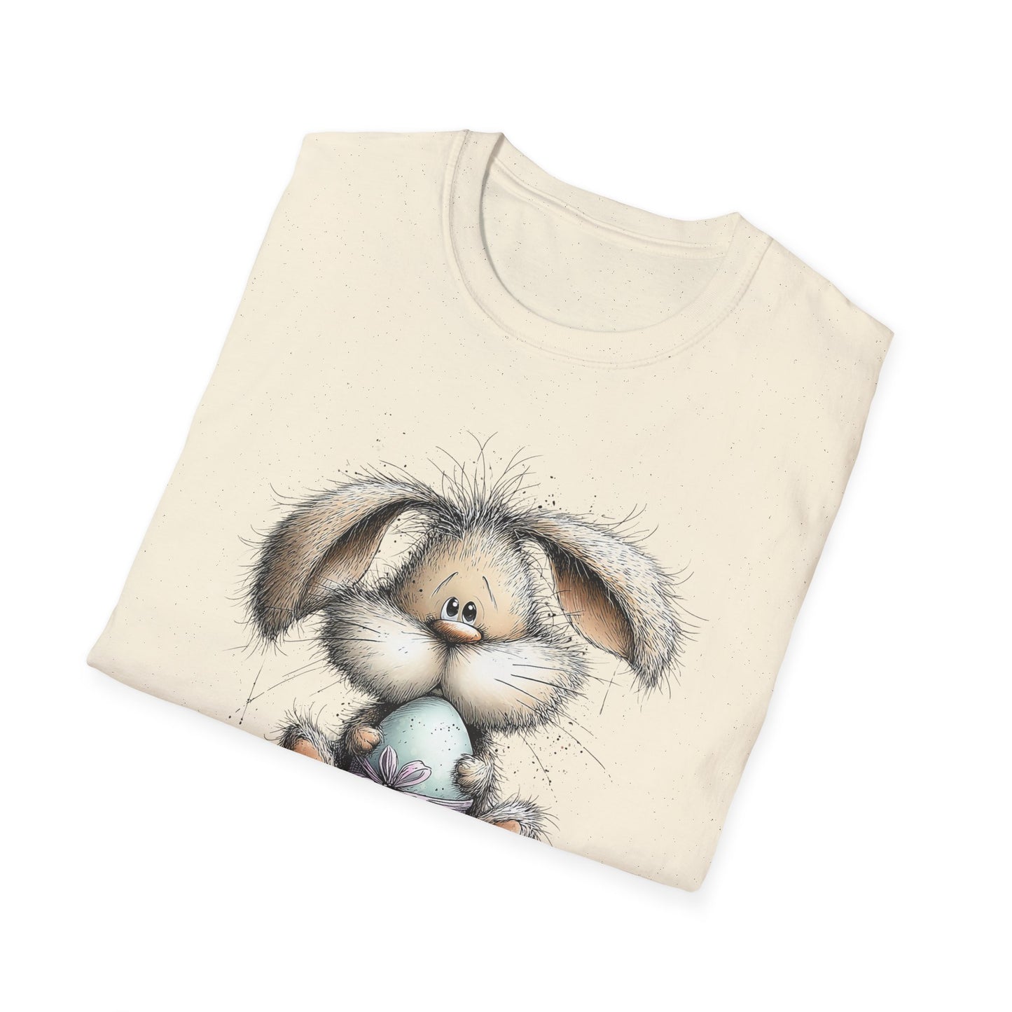 Cute Easter Bunny T-Shirt – Soft Spring Illustration