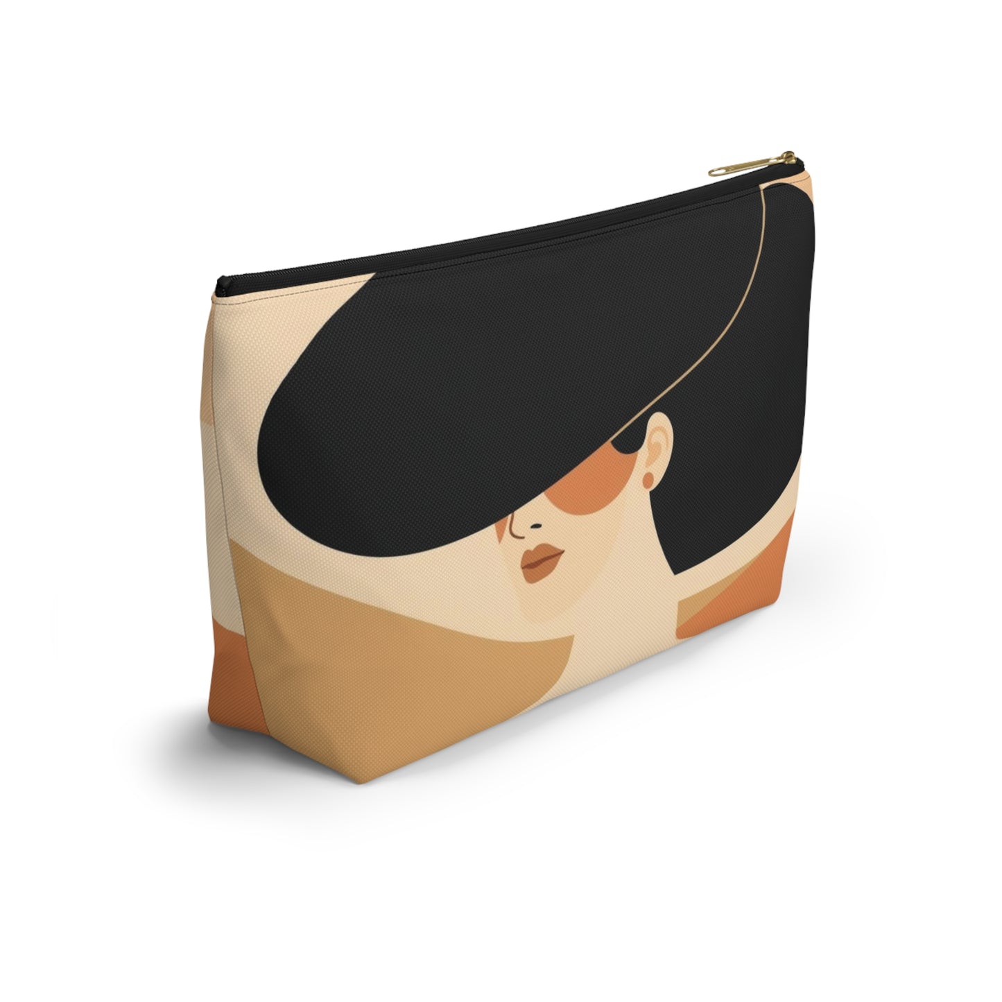 Soft Focus Modern Minimal Makeup Bag | Cosmetic Pouch