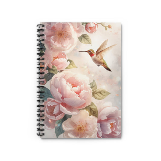 Hummingbird Garden Notebook – Soft Watercolor Nature Journal