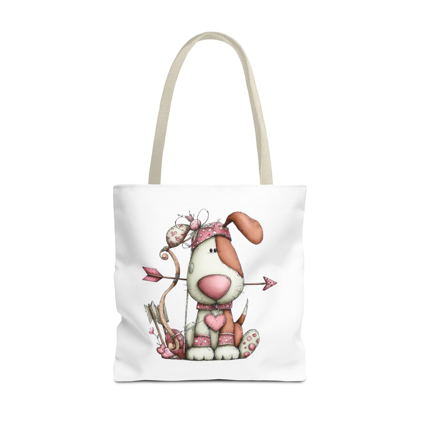 Puppy Love Tote Bag – Cute Valentine’s Gift for Dog Lovers