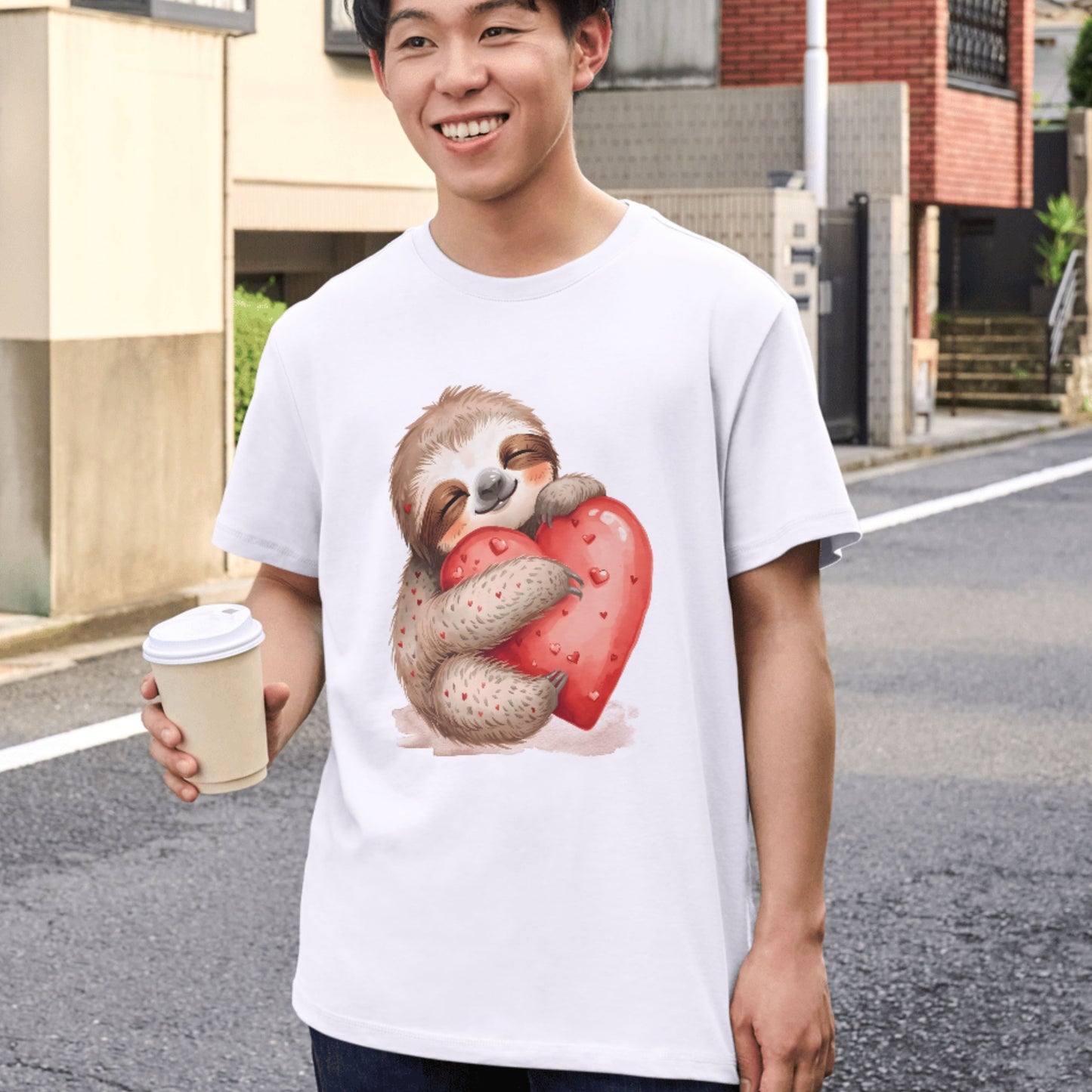 You're My Favorite Thing - Cute Sloth Valentine Tee