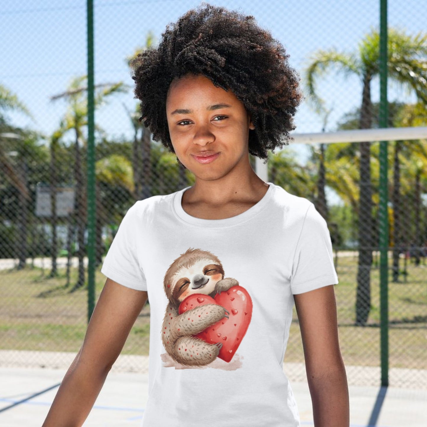 You're My Favorite Thing - Cute Sloth Valentine Tee