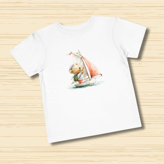 Little Sailor Bear Toddler T-Shirt (2-5 years)