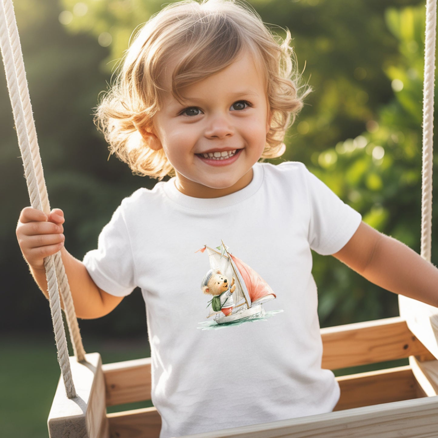 Little Sailor Bear Toddler T-Shirt (2-5 years)