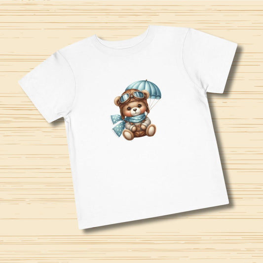 Sky Explorer Bear Toddler T-Shirt (2-5 years)