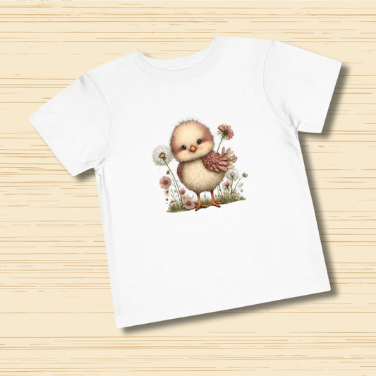 Blossom Chick Cute Girls Toddler T-Shirt (2–5 Years)