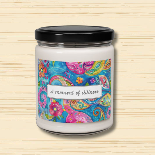 A Moment Of Stillness - Aromatherapy Jar 9oz Scented Soy Candle