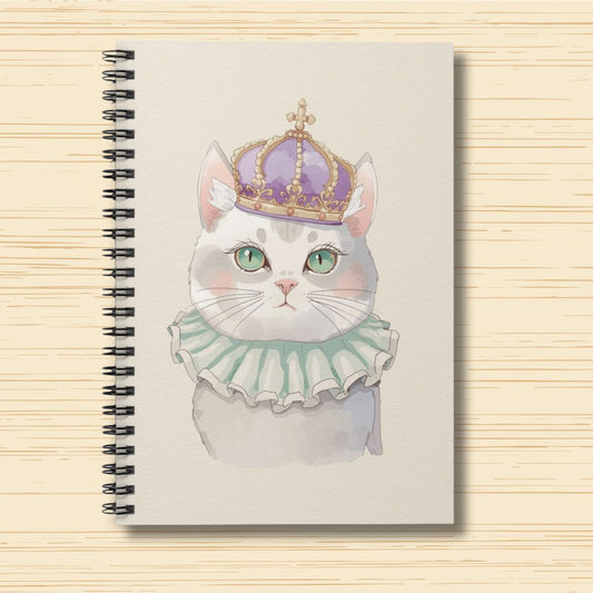 Aristo-Cat Royale Spiral Notebook Ruled Lined Journal for Notes & Planning
