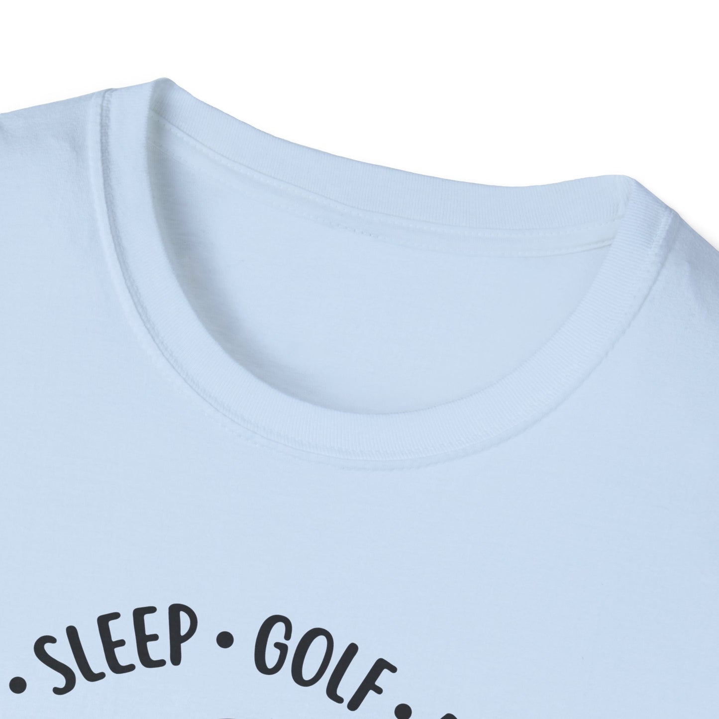 Eat Sleep Golf Repeat Men’s T-Shirt – Golf Lover Graphic Tee