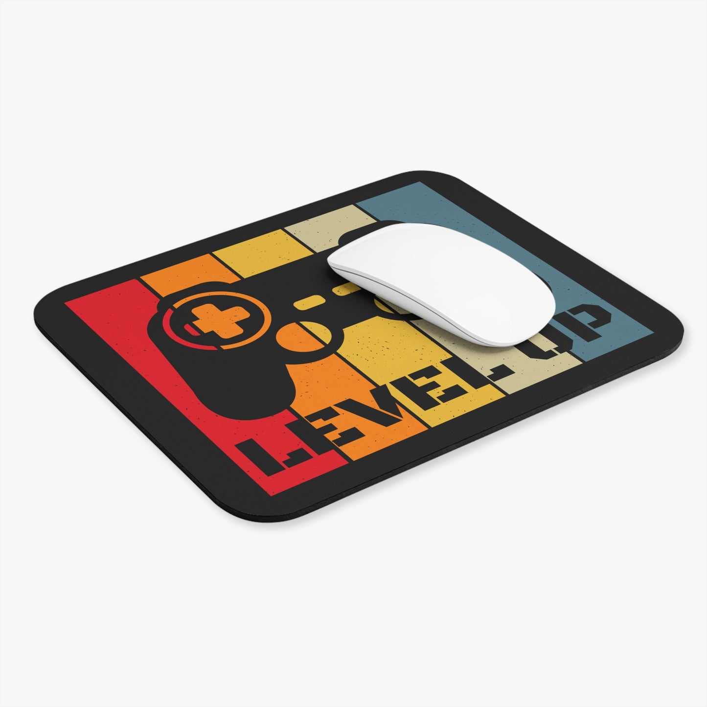 Level Up Gaming Mouse Pad – Retro Gamer Desk Design