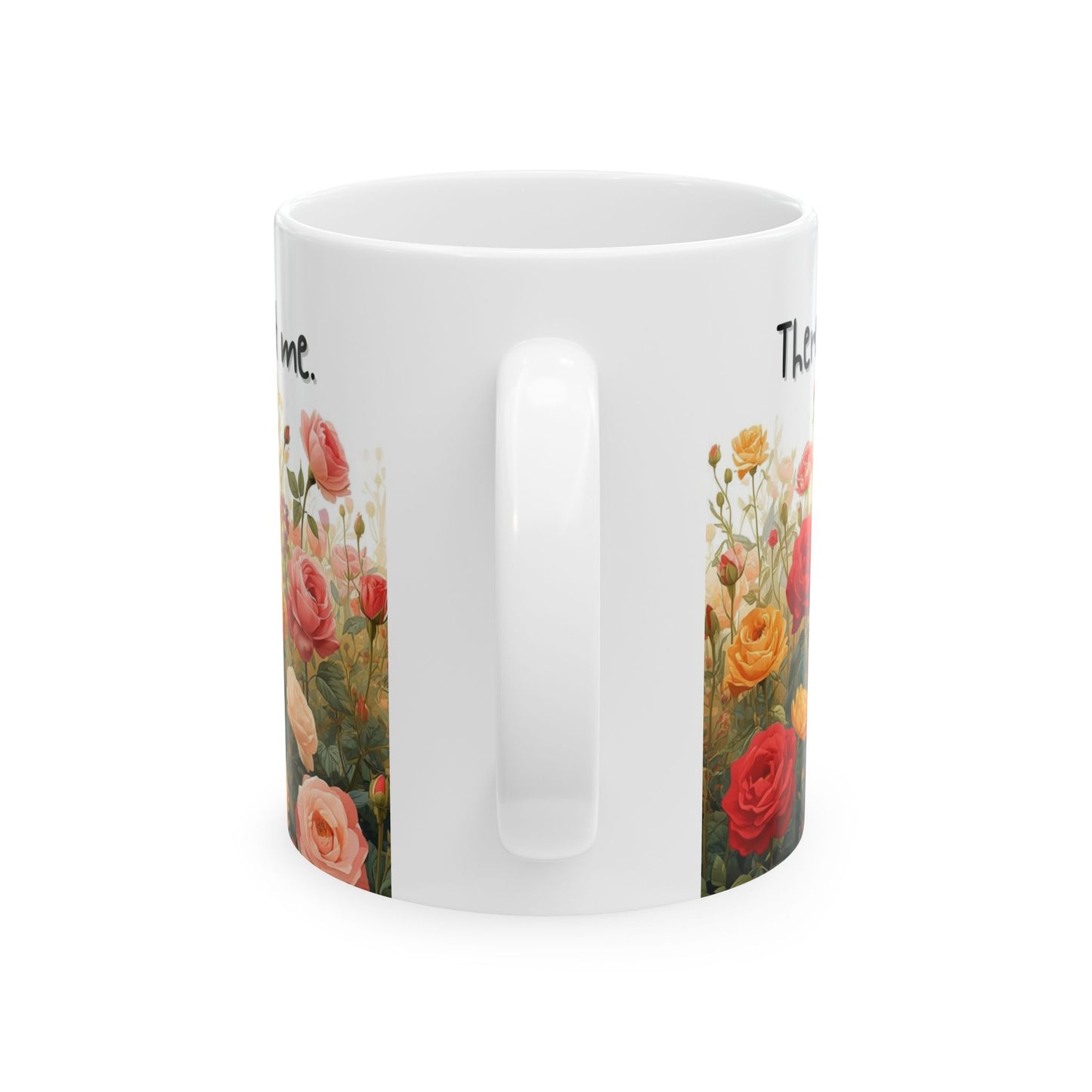 There's Absolutely Nothing Discreet About Me Sarcastic Mug – Ceramic Coffee Cup (11oz,)