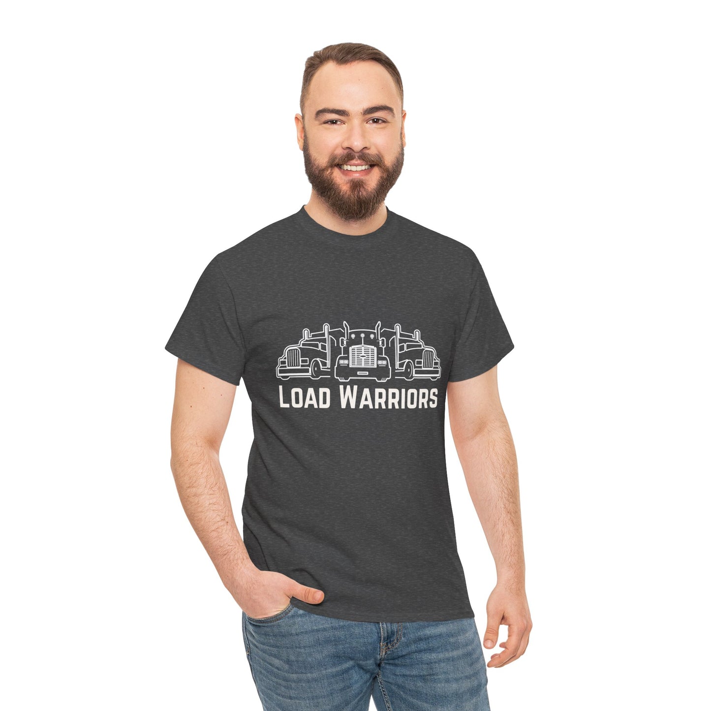 Load Warriors Trucker T-Shirt Graphic Tee for Truckers & Road Lovers