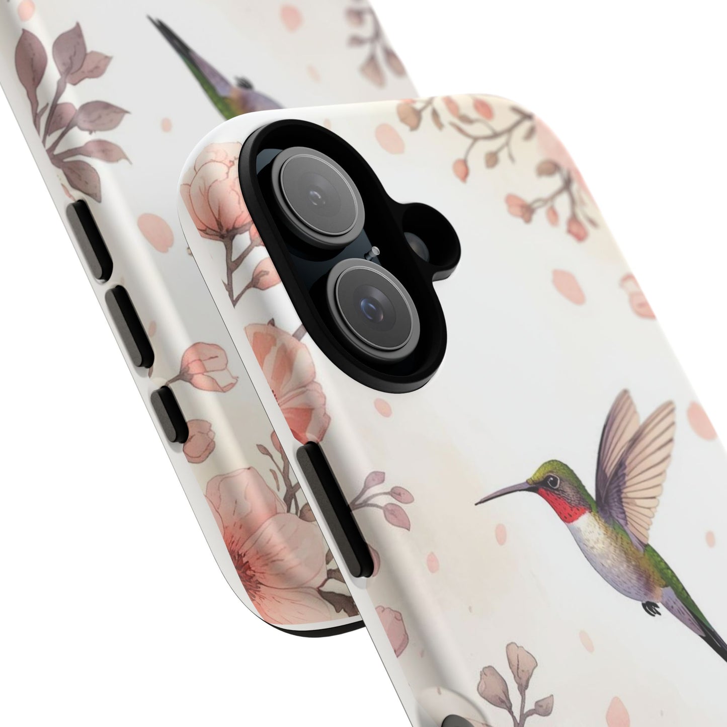 Hummingbird in Bloom Tough Protective iPhone Case