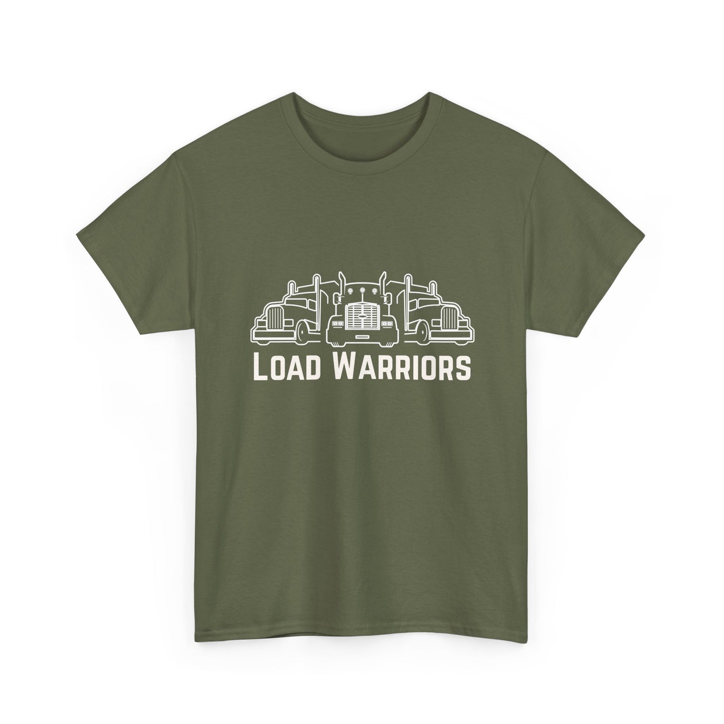Load Warriors Trucker T-Shirt Graphic Tee for Truckers & Road Lovers