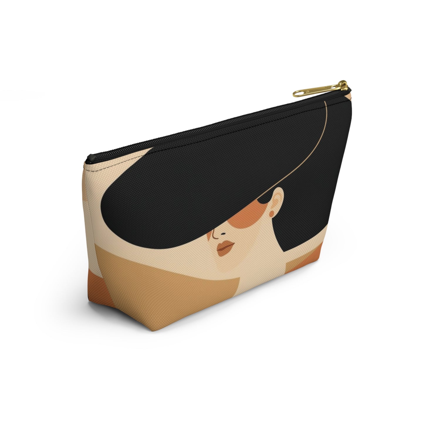 Soft Focus Modern Minimal Makeup Bag | Cosmetic Pouch