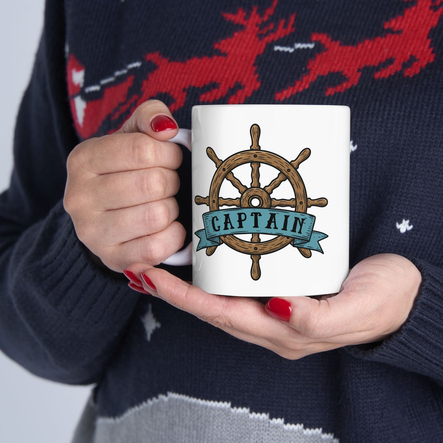 Captain Nautical Mug – Boating & Sailing Coffee Cup (11oz & 15oz)